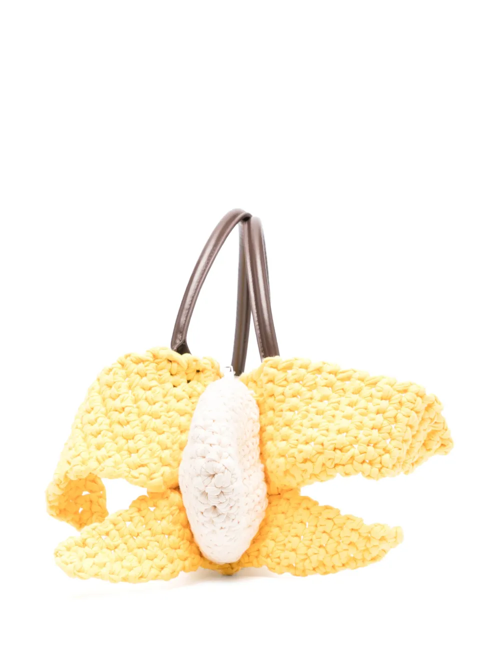 Charles Jeffrey Loverboy Bananenvormige shopper Geel