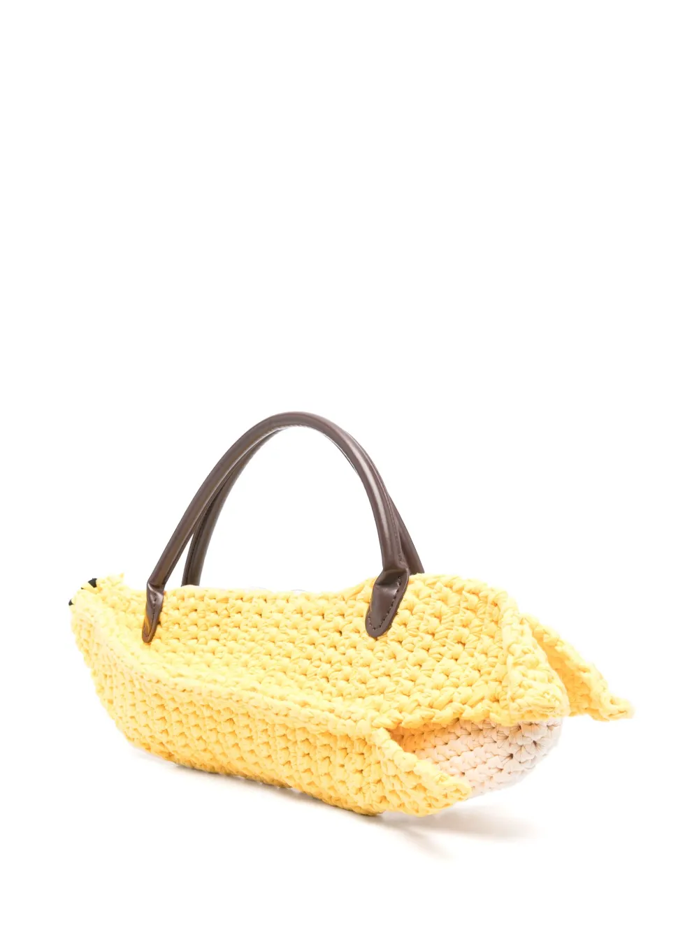 Charles Jeffrey Loverboy Bananenvormige shopper Geel