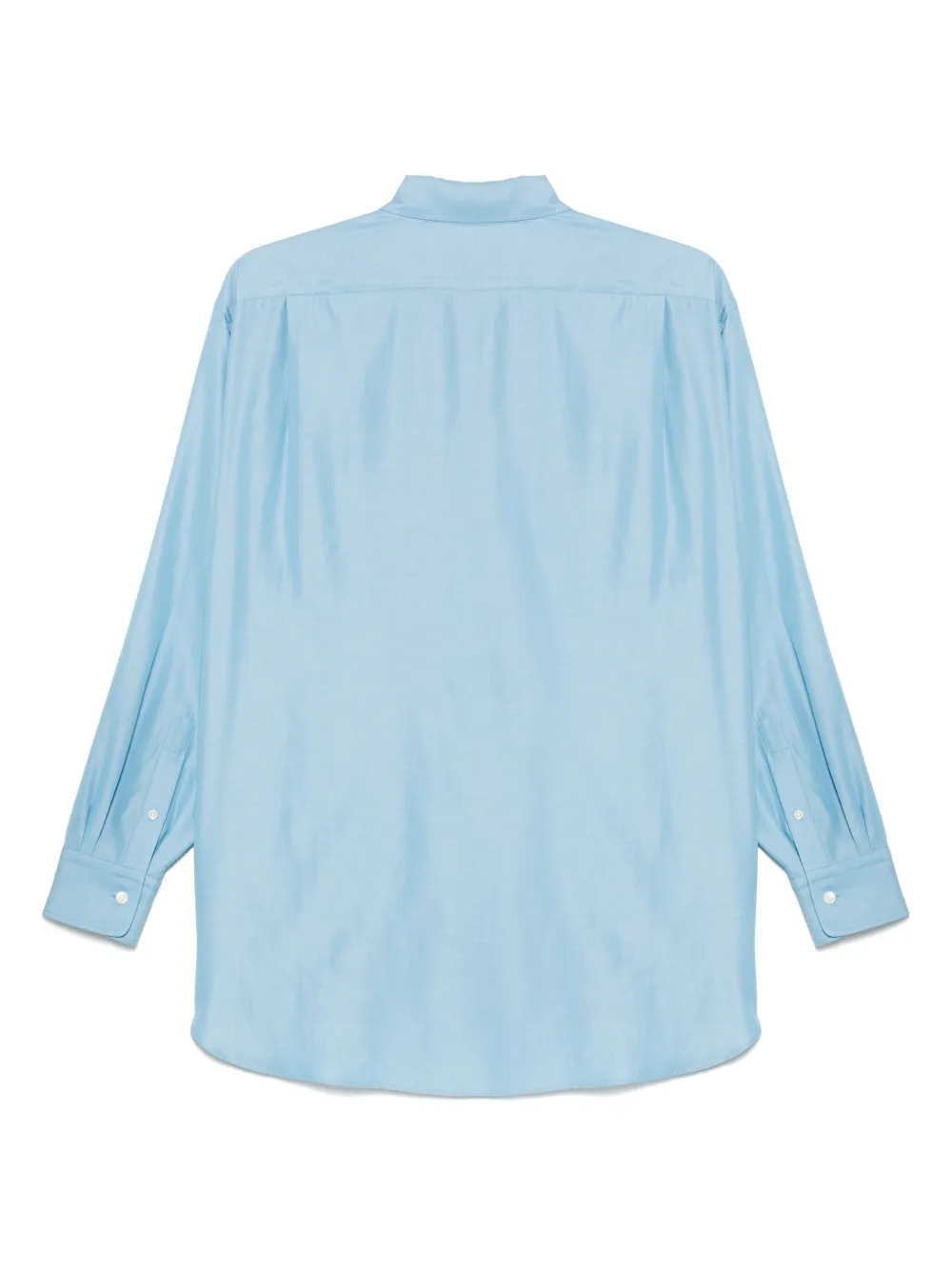 Auralee Zijden overhemd - Blauw
