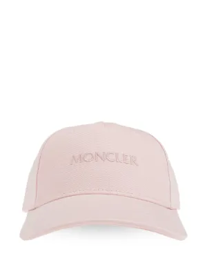 Moncler ロゴ キャップ | ピンク | FARFETCH JP