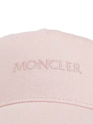 Moncler ロゴ キャップ | ピンク | FARFETCH JP