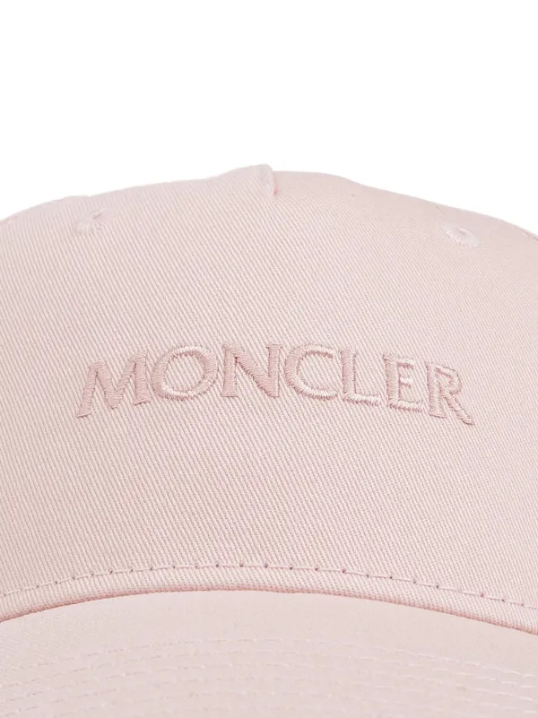 Moncler ロゴ キャップ | ピンク | FARFETCH JP