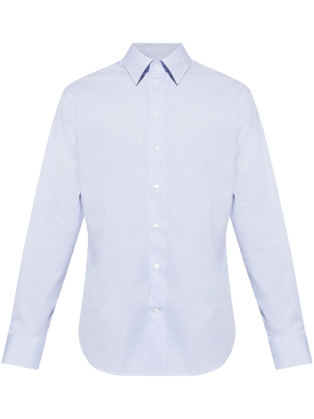 Emporio Armani Gestreept overhemd Blauw