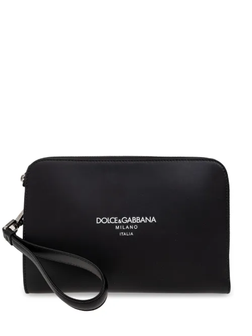 Pochette en cuir - Dolce & Gabbana - Modalova