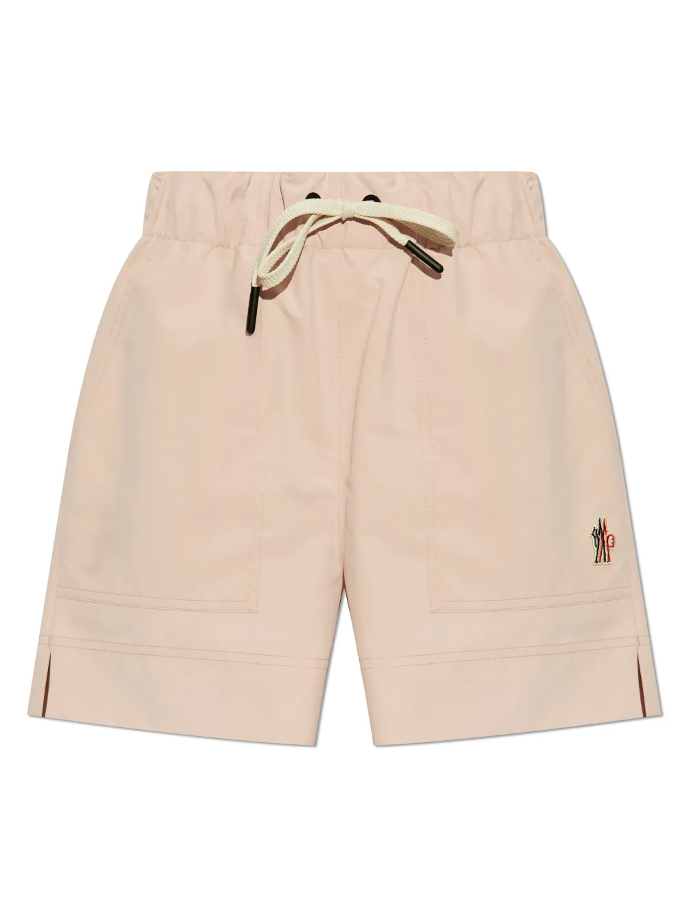 Moncler Grenoble logo-patch shorts Beige