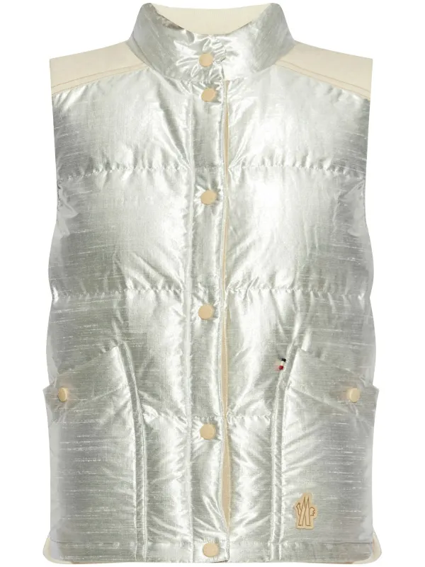 Moncler Grenoble Pinchot Gilet in Grey