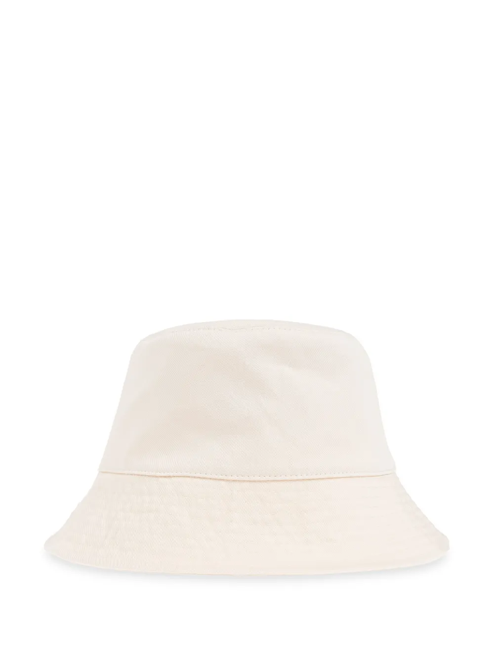 Moncler logo-patch bucket hat - Beige