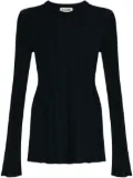 Jil Sander wool top - Black