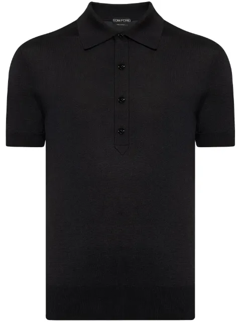 TOM FORD silk polo shirt