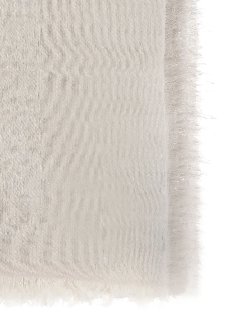 Emporio Armani Sjaal met logoprint Beige