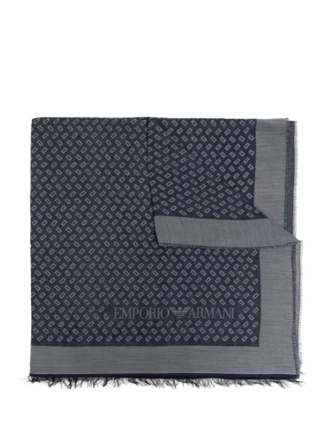 Emporio Armani وشاح بطبعة شعار الماركة