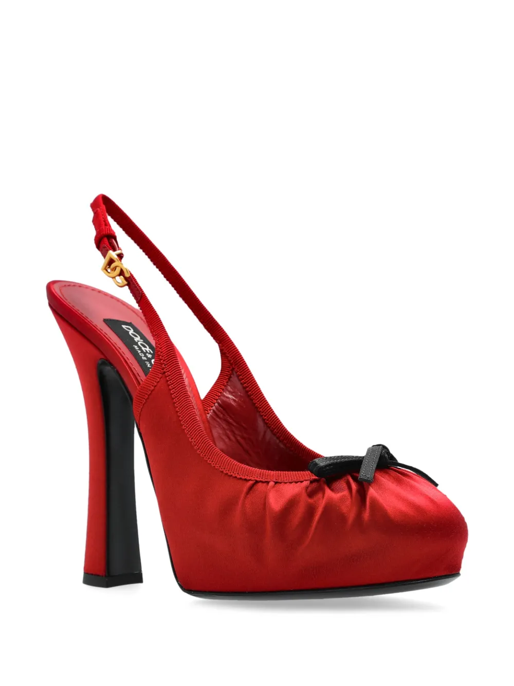 Dolce & Gabbana 105mm ballerina pumps - Rood