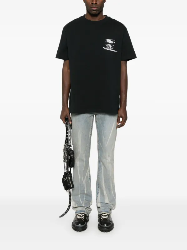 Purple Brand ダメージフレアジーンズ Purple Brand フレアジーンズ | ブルー | FARFETCH JP