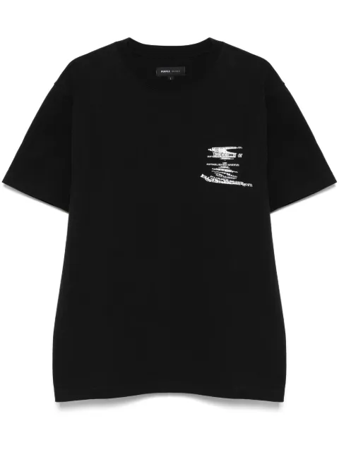 Purple Brand playera con logo estampado