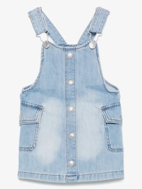 Levi's Kids vestido estilo overol de mezclilla