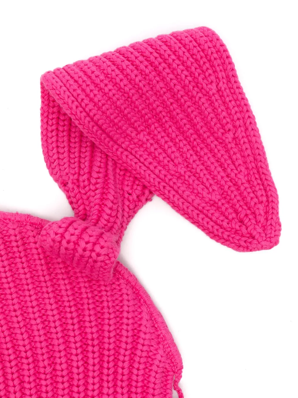 Charles Jeffrey Loverboy ears-detailed beanie - Roze