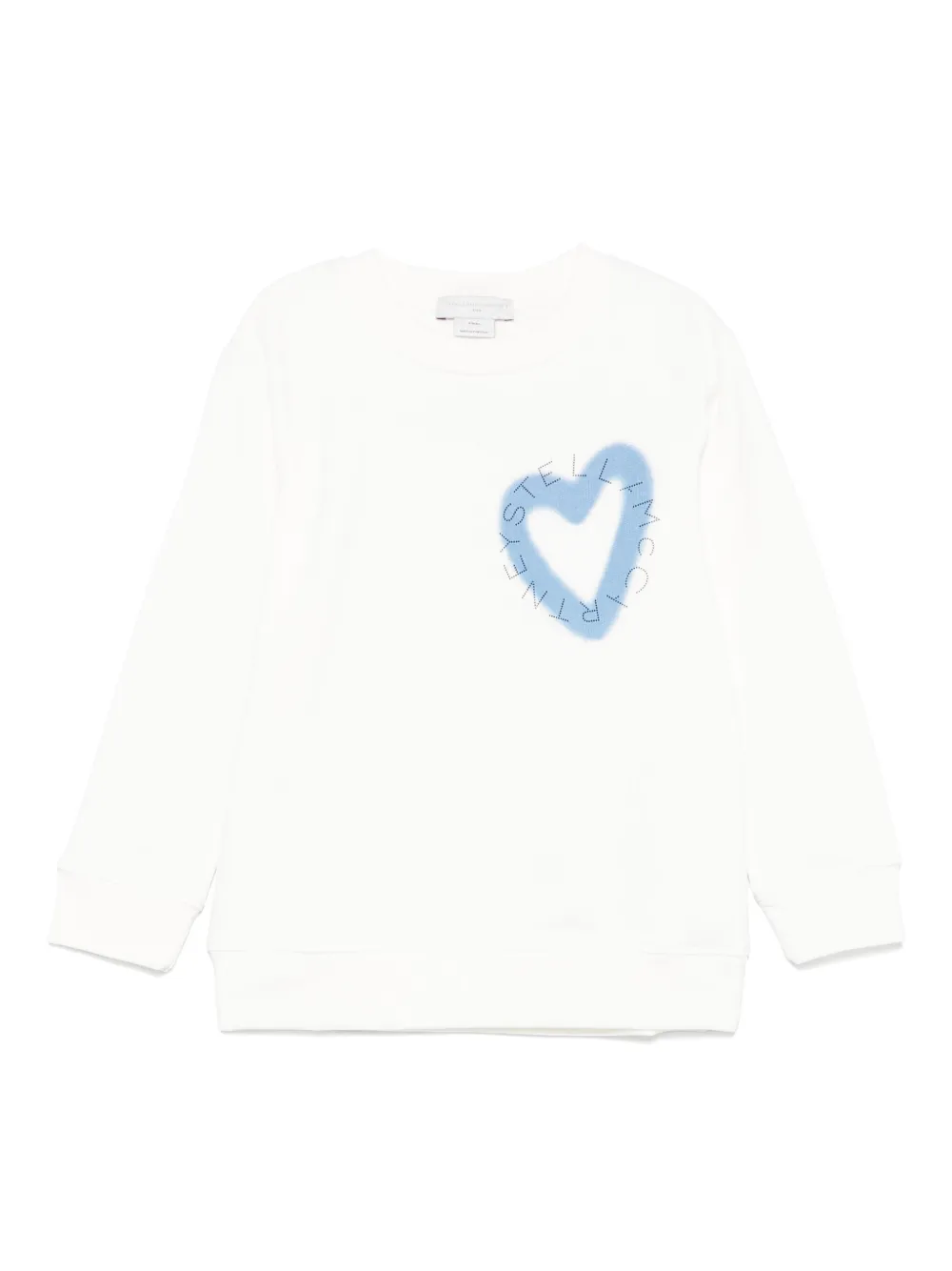 Stella McCartney Kids Sweater met logoprint Wit