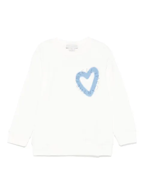 Stella McCartney Kids logo-print sweatshirt       