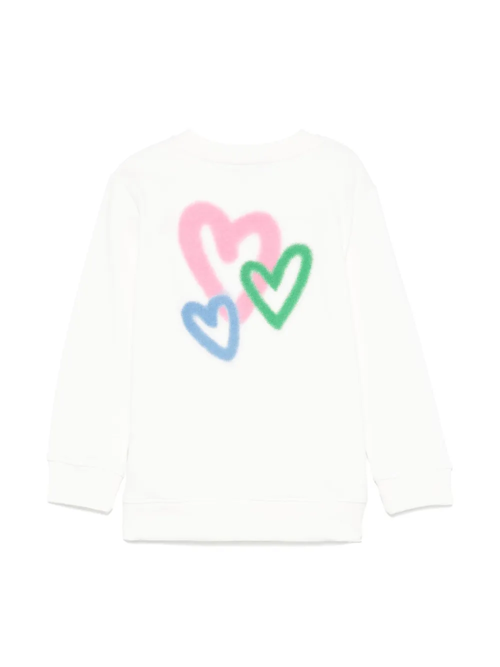 Stella McCartney Kids Sweater met logoprint - Wit