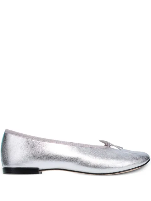 Repetto x Marine Serre Lilouh metallic ballet flats