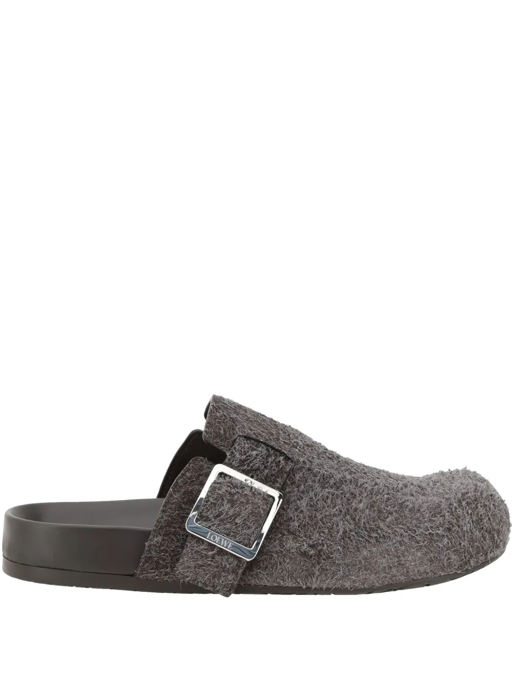 LOEWE Ease Buckle slippers Brown