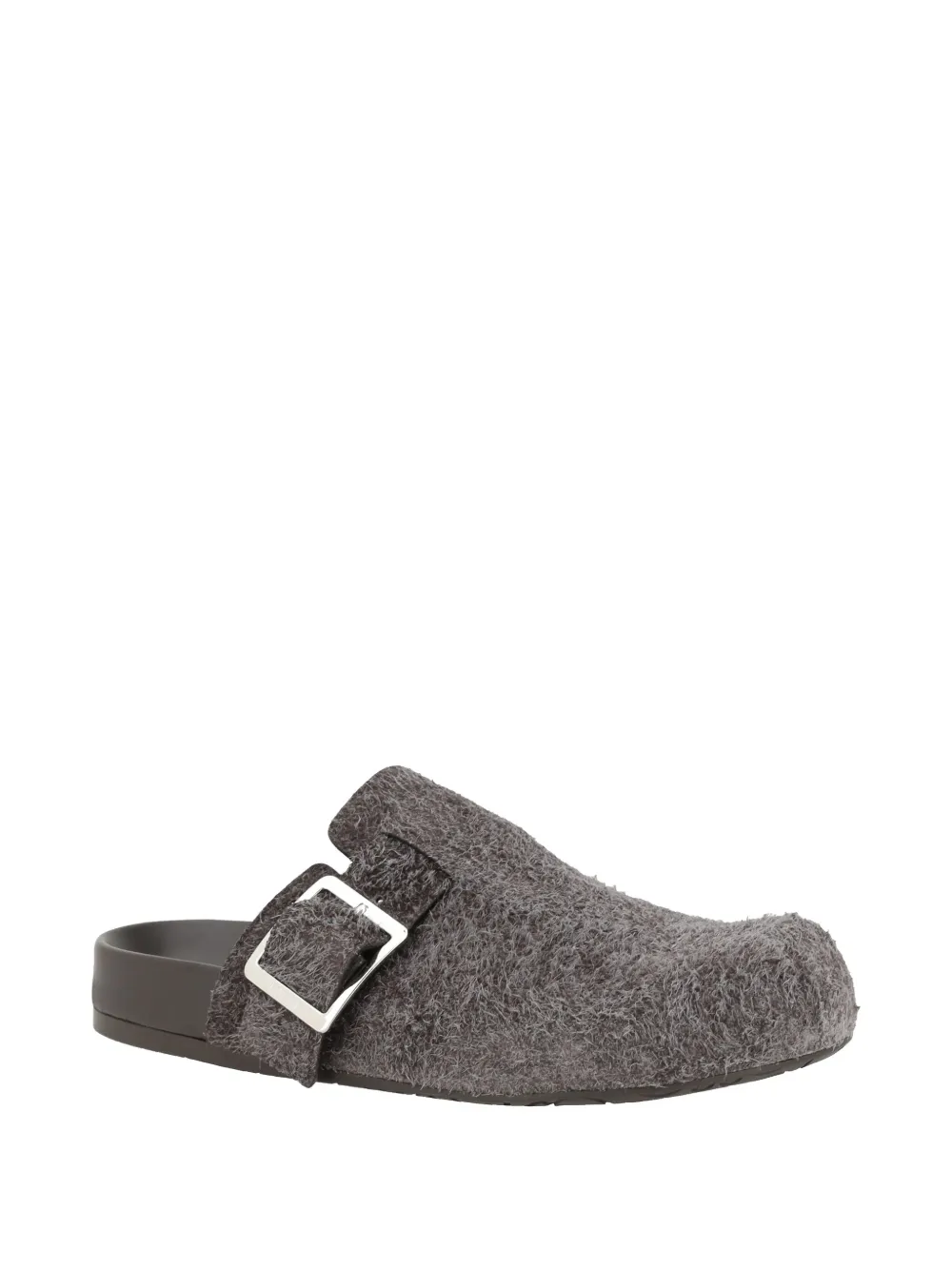 LOEWE Ease Buckle slippers Brown