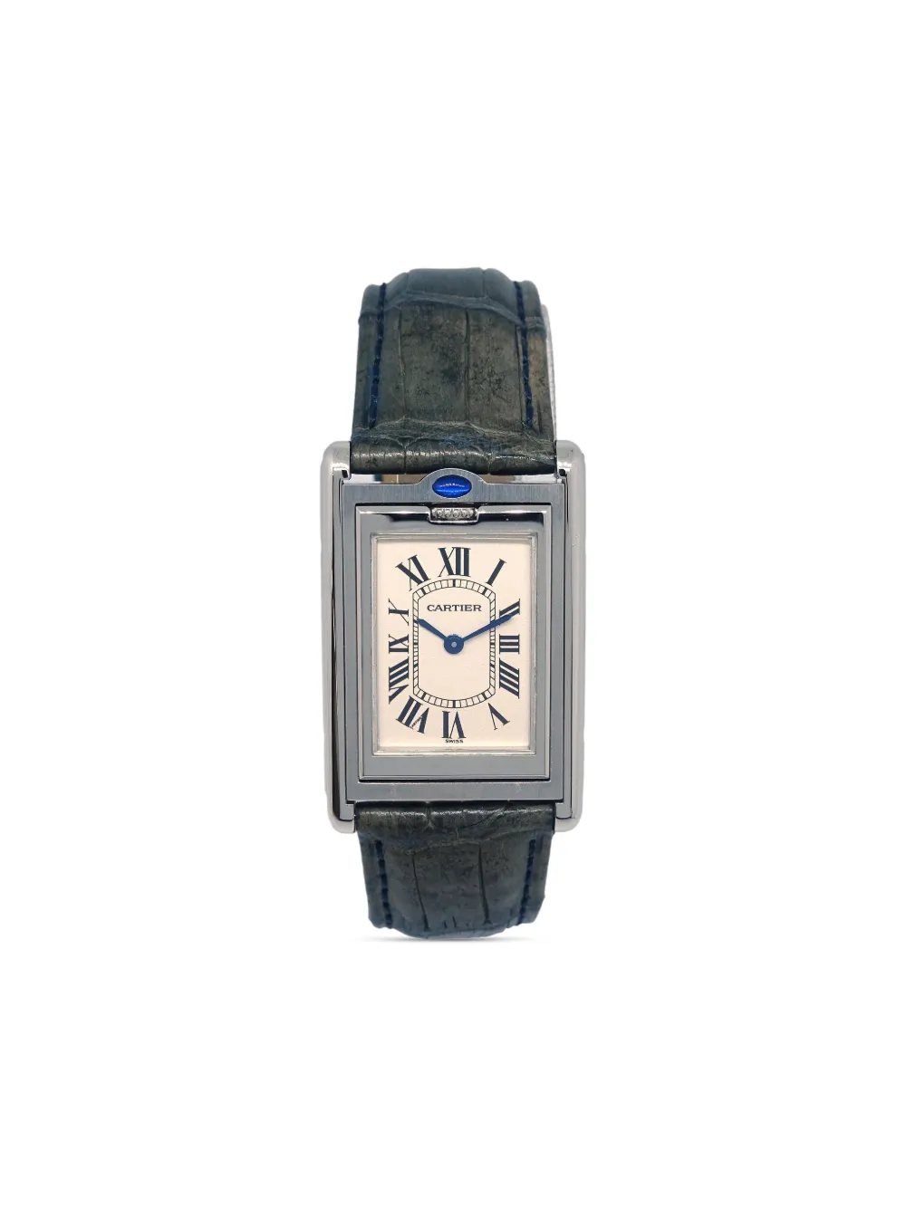 Cartier 1980-1990s タンク バスキュラント MM 22mm - ホワイト Cartier 1980-1990s タンク バスキュラント MM 22mm - ホワイト