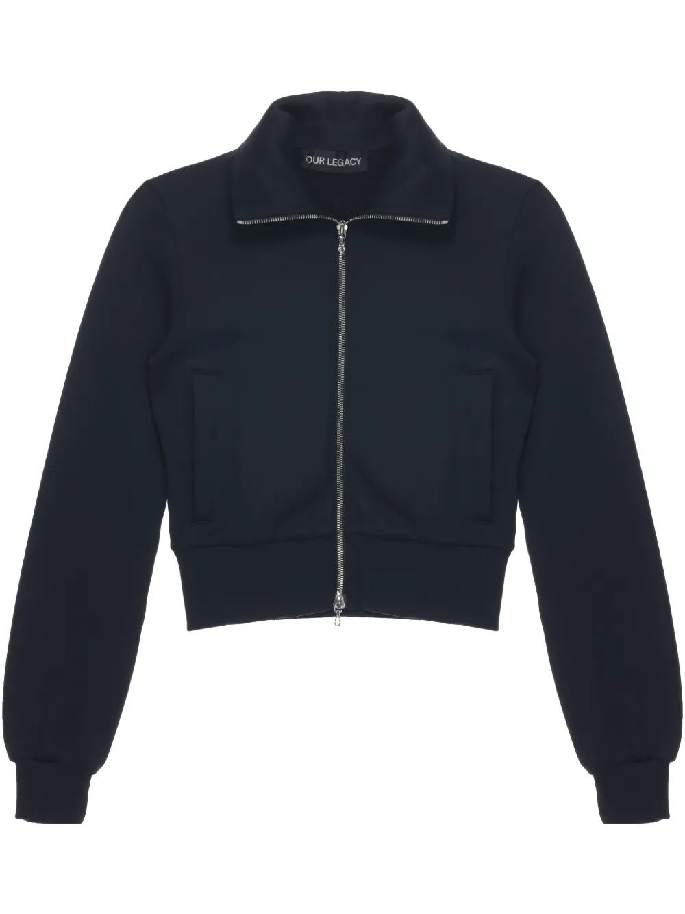 OUR LEGACY Vest met gespreide kraag Zwart