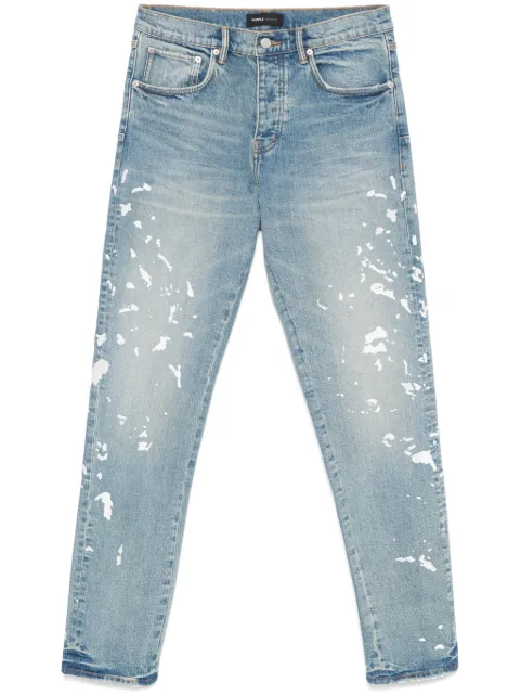Purple Brand embroidery-detail jeans
