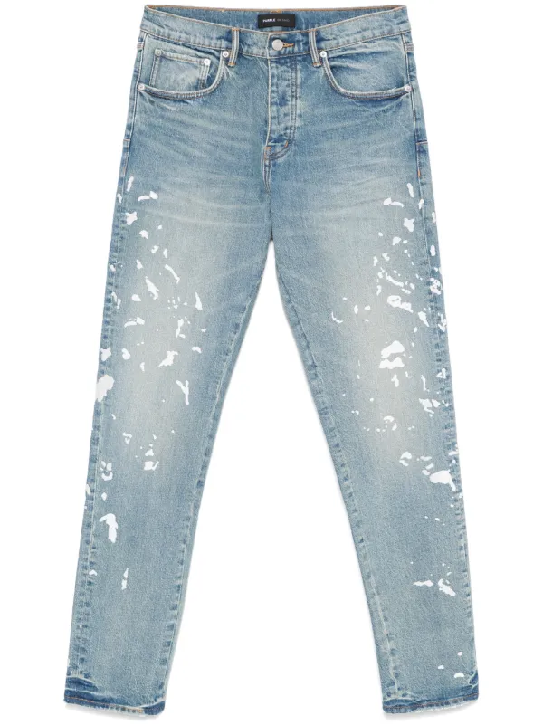 Purple Brand ダメージ スキニージーンズ Purple Brand