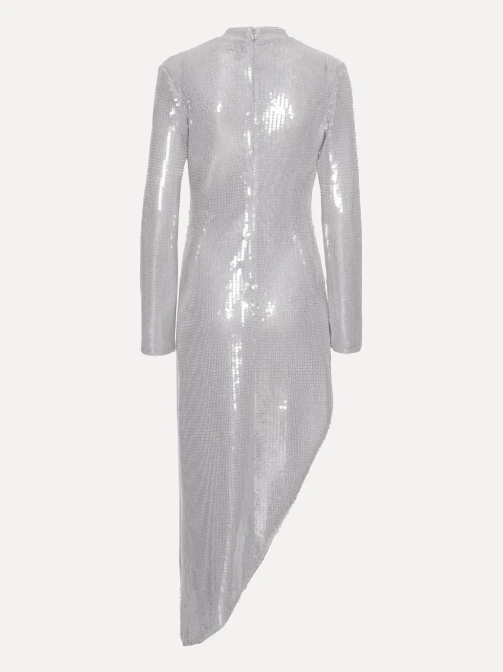 ROTATE BIRGER CHRISTENSEN sequin-embellished slit dress - Grijs