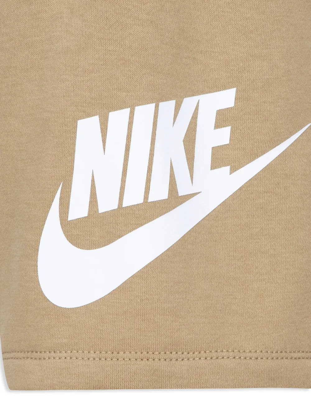Nike Kids Twee shorts met logoprint Bruin