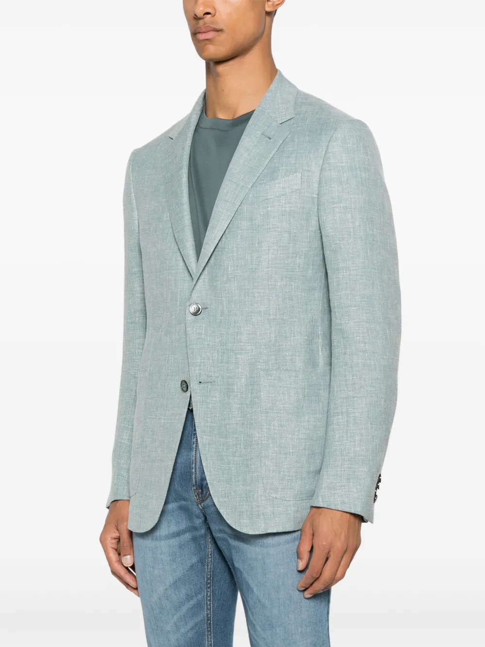 Shop Zegna Single-breasted Blazer