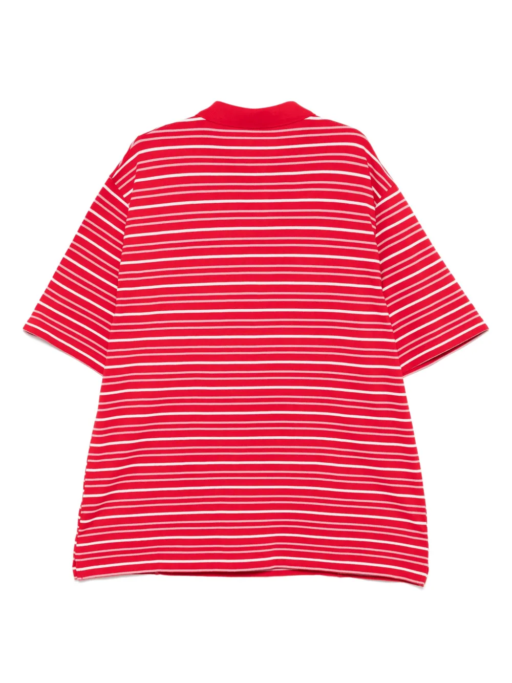 Martine Rose Poloshirt met vlakken - Rood