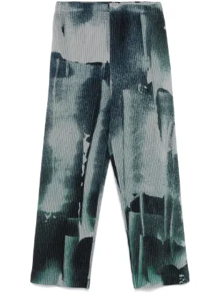 Homme Plissé Issey Miyake Wind Walk Trousers | Blue | FARFETCH