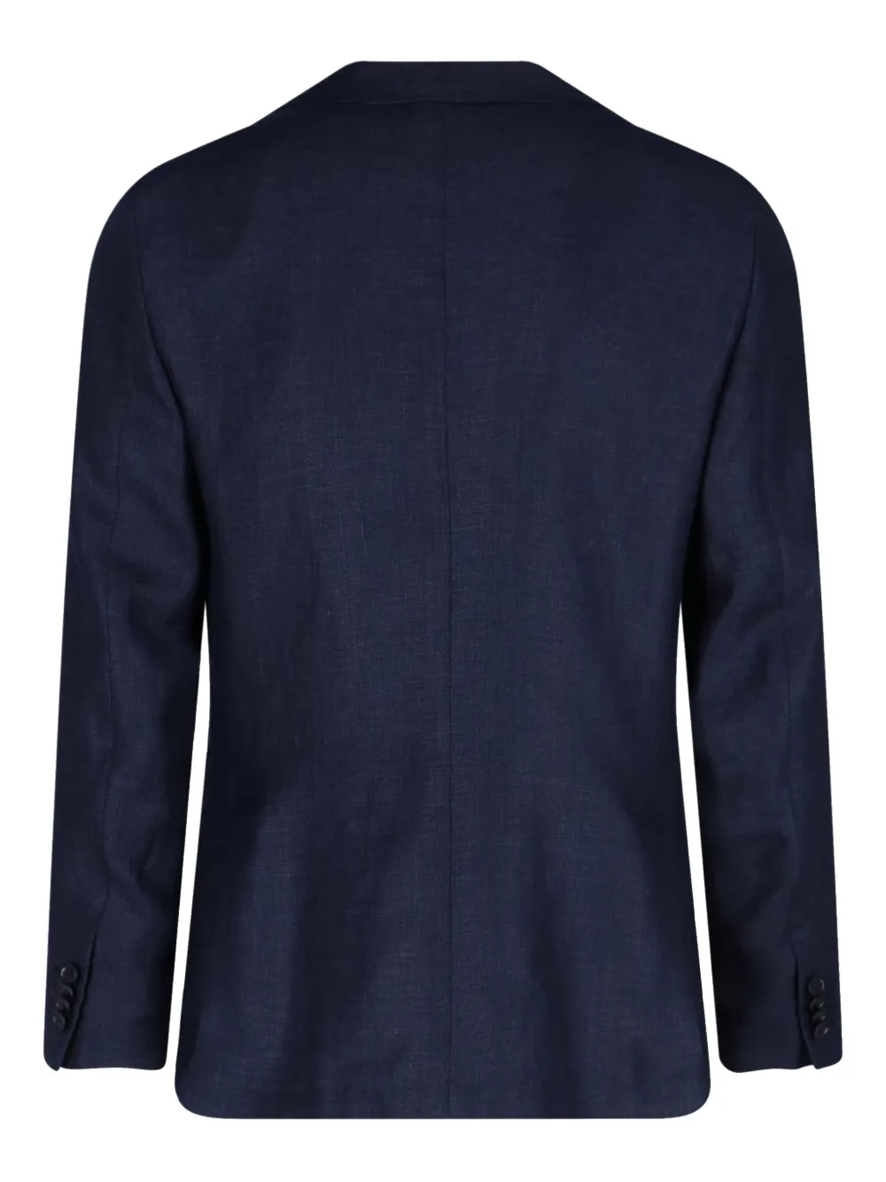 Zegna Blazer met enkele rij knopen - Blauw