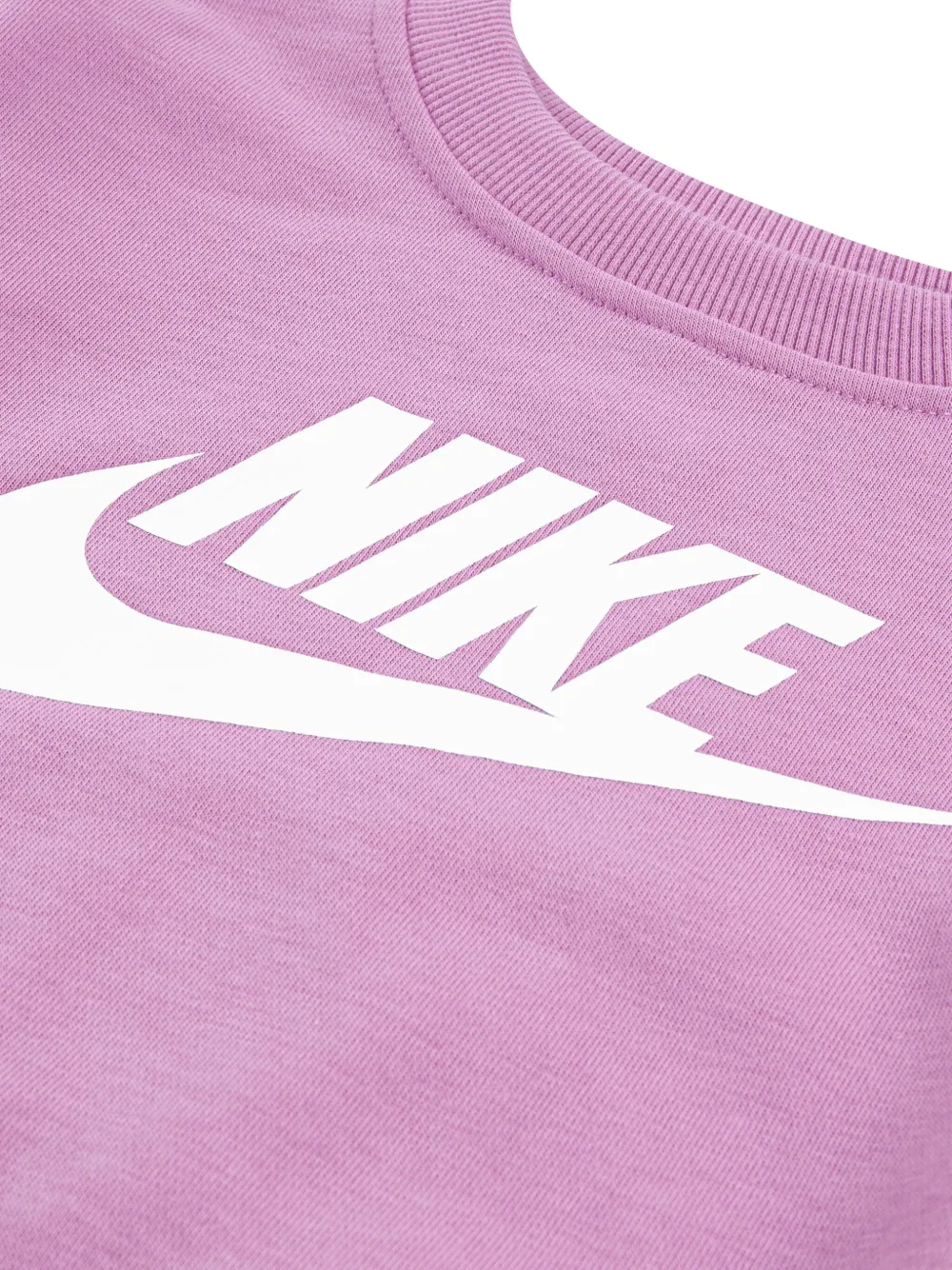 Nike Kids Sweater met logoprint Roze