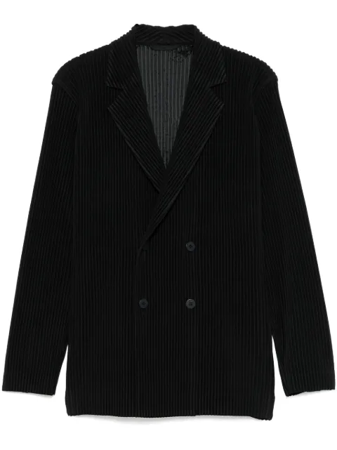 Homme Plissé Issey Miyake blazer plisado