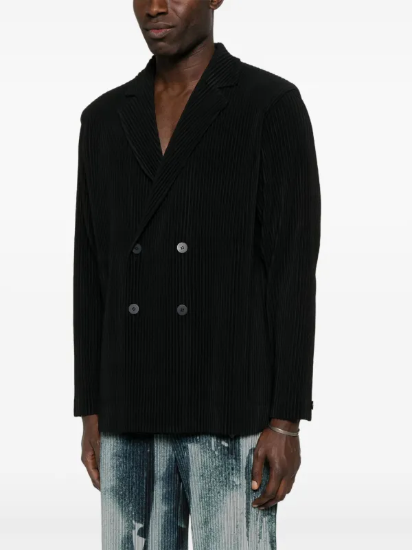 ISSEY MIYAKE HOMME PLISSE ジャンプスーツ ブラック 1 HOMME PLISSE ISSEY MIYAKE オムプリッセ イッセイミヤケ 24SS
