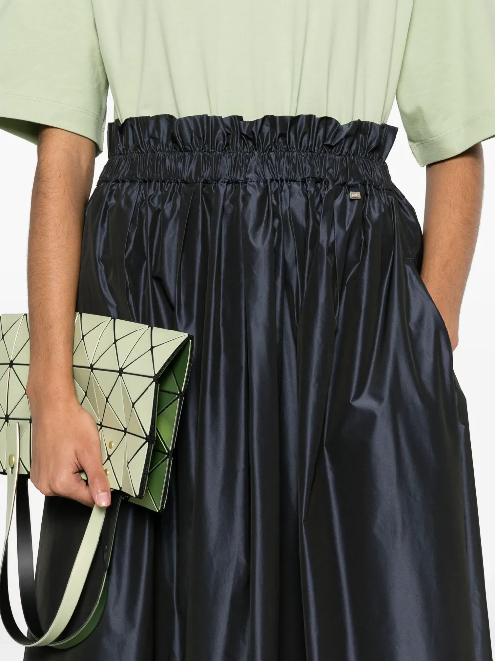 Herno Maxi-rok met print Blauw