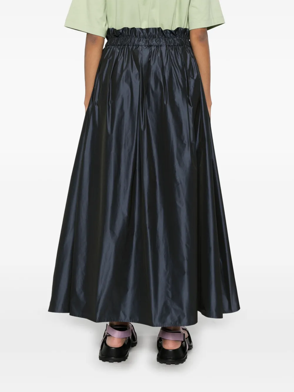 Herno Maxi-rok met print Blauw
