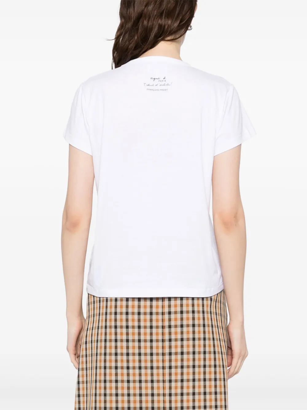Shop Agnès B. X Francois Prost Brando T-shirt In White