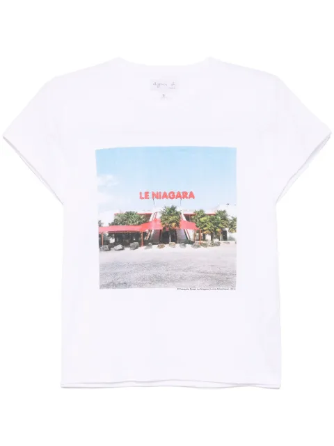 agnès b.  x Francois Prost brando T-shirt