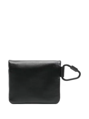Portefeuille Enveloppe Agnès B. Rayures Noir Et Argent - Fabriqué En France Années 2000 - Neuf Sans étiquettes