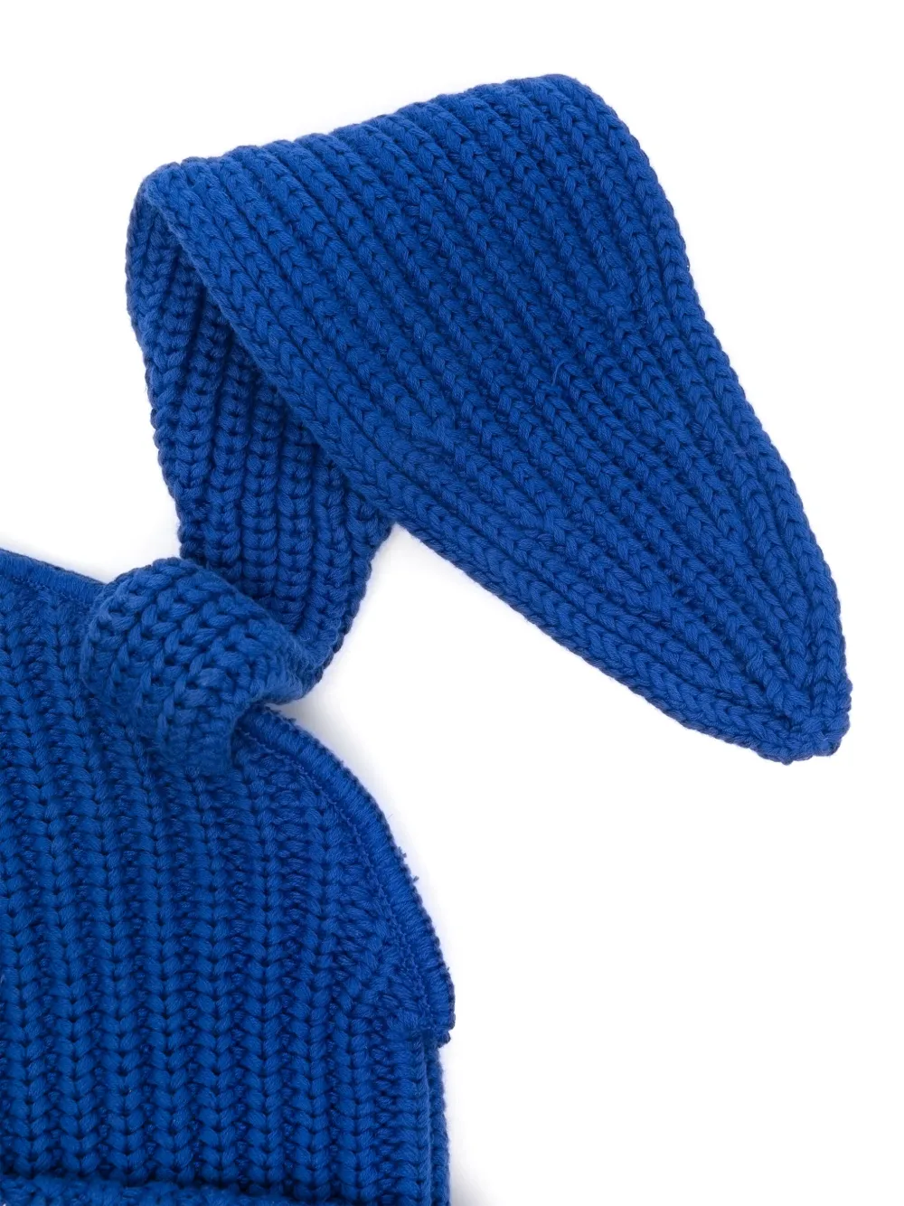 Charles Jeffrey Loverboy ears-detailed beanie - Blauw