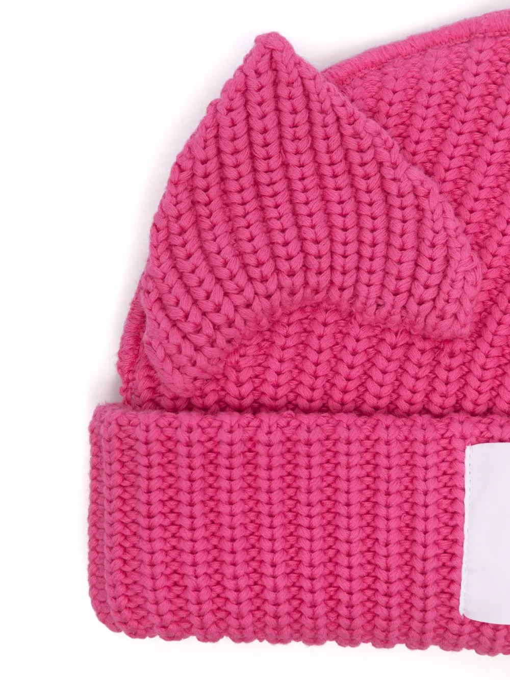 Charles Jeffrey Loverboy ears-detailed beanie - Roze