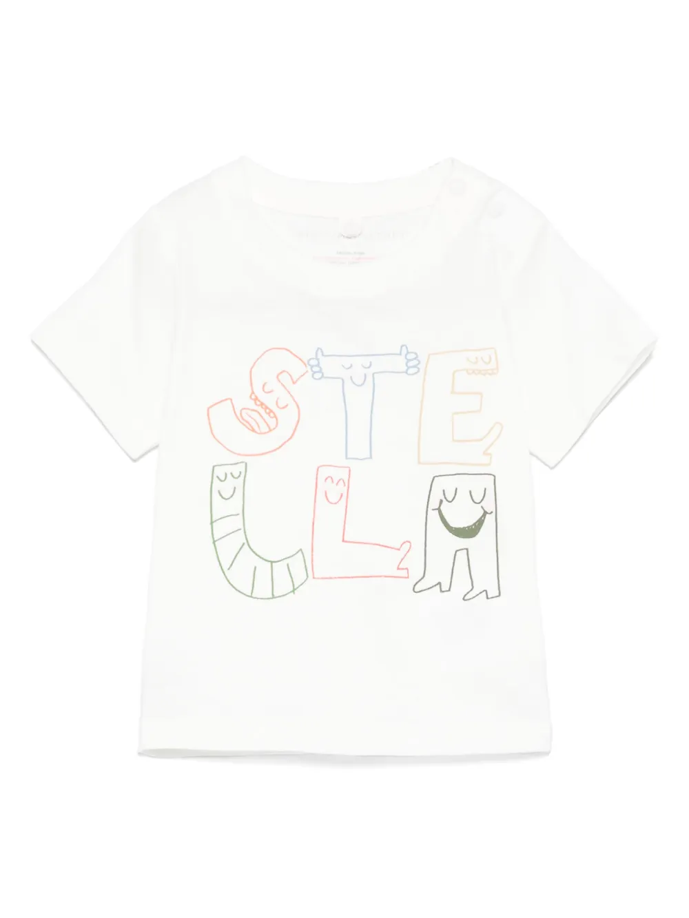 Stella McCartney Kids T-shirt con stampa | bianco | Image 1