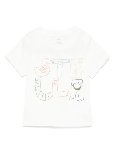 Stella McCartney Kids illustration-print T-shirt 