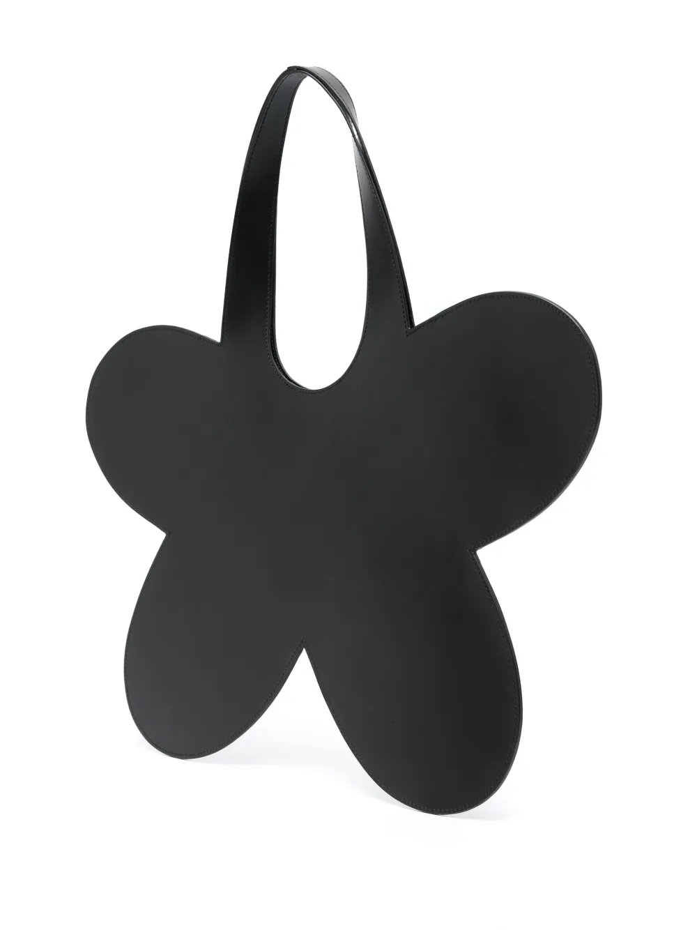 Shop Coperni Flower Tote Bag In Black