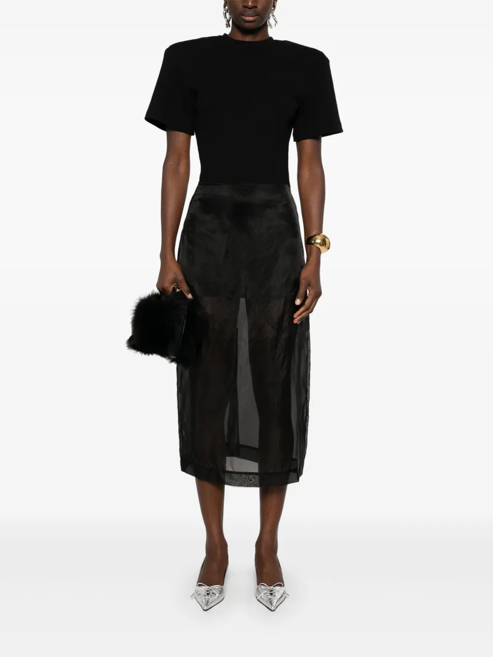Magda Butrym ribbed short-sleeve bodysuit | T-Shirts & Jersey Shirts | Image 2